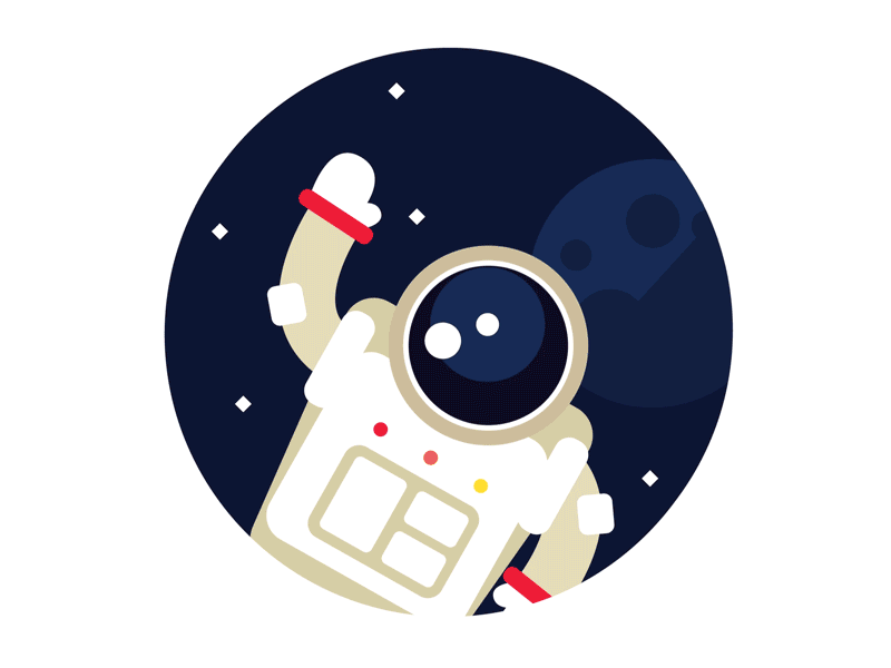 astronaut gif